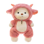 Kawaii Bear Plush Toy stuffed Animals Teddy Bear Wear Suit Soft Doll Birthday Christmas Gifts for Boy Girl