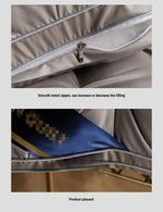 Comfortable Pillows for Sleeping 5-star Hotel Pillow Three-dimensional Soft Bilateral Washed Solid Color Pillow Sleeping Pillows