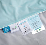 Cool Blanket for Bed Smooth Double Side Cooling Fabric Summer Quilts Silky Breathable Air Condition Comforter Thin Duvet Queen