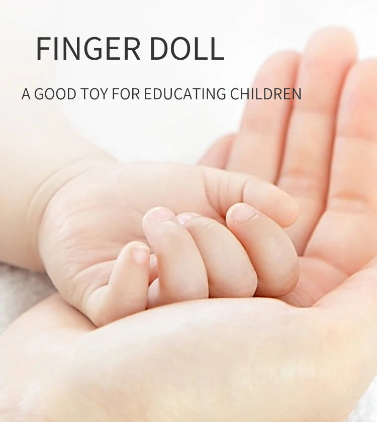 Kindergarten Story Teaching Aids Children Education Dolls Animal Plush kids toys Baby Finger puppets Doll Baby Hand puppet Toys