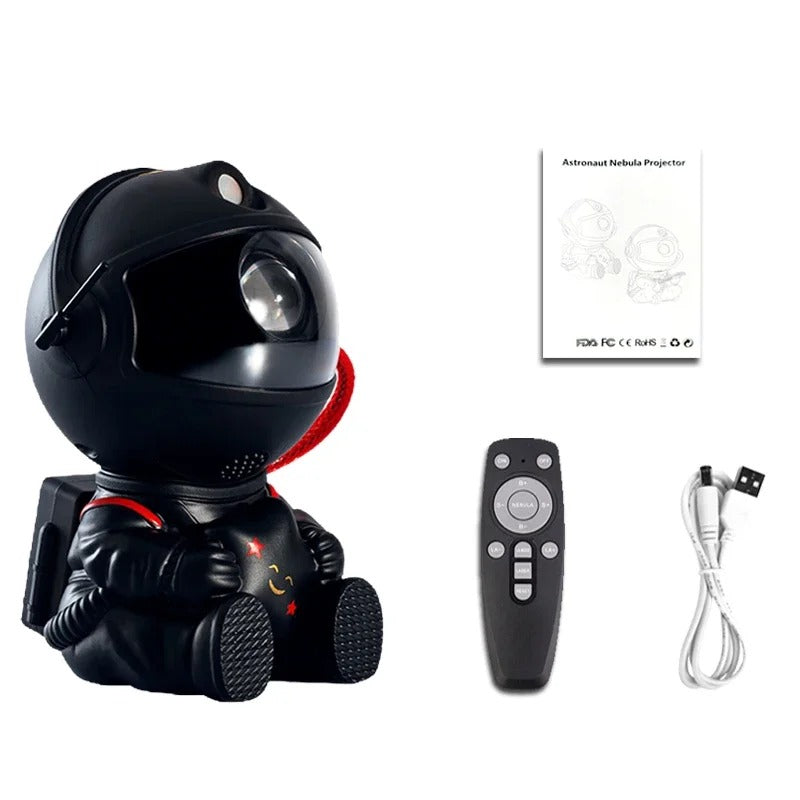 Astronaut Galaxy Projector – LED Starry Sky Night Light for Kids