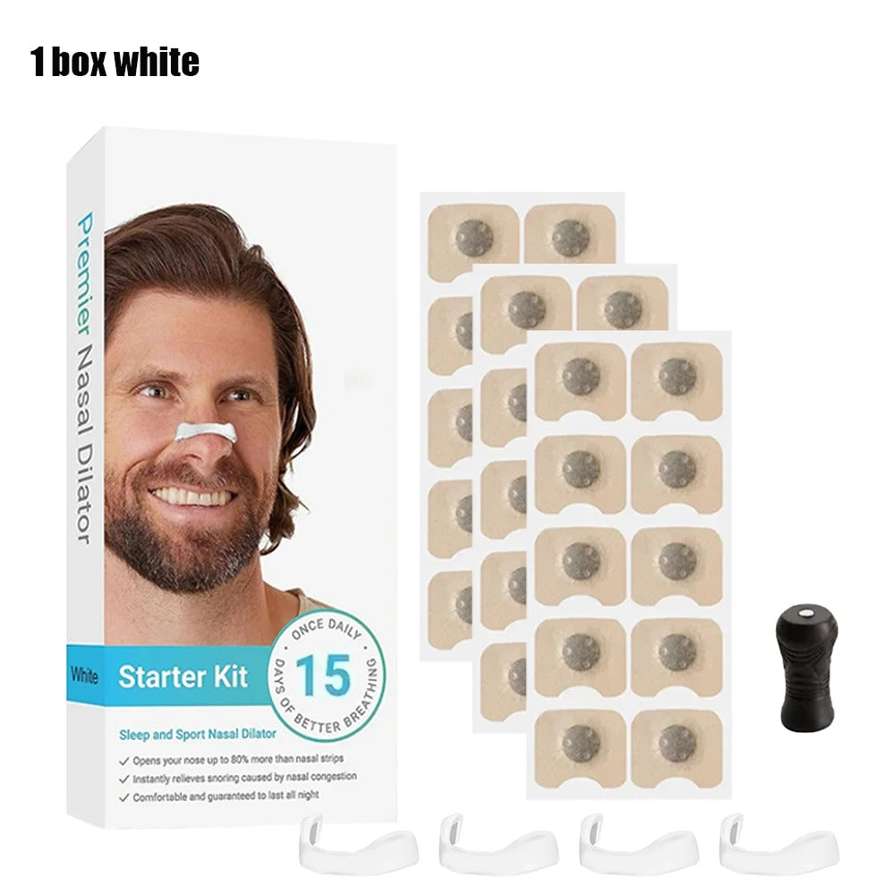 Magnetic Anti-Snoring Nose Strips – Boost Oxygen & Sleep