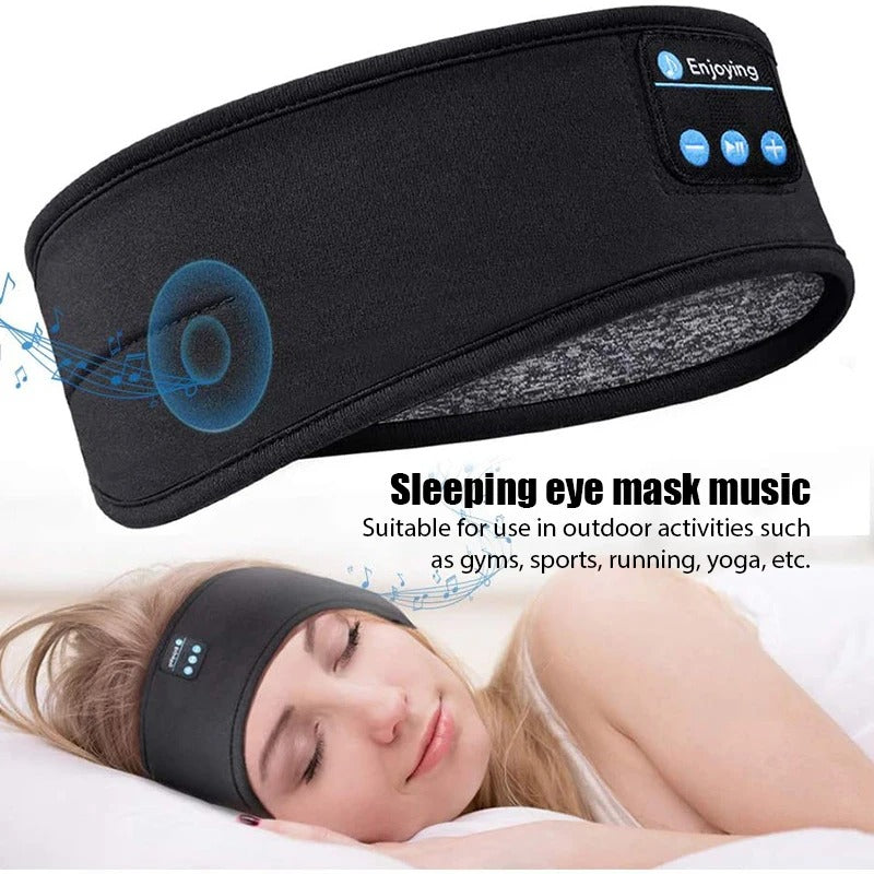 Bluetooth Sleep Headband – Wireless Headphones & Eye Mask