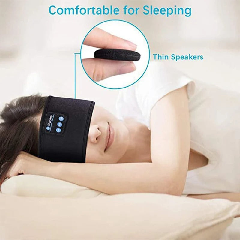 Bluetooth Sleep Headband – Wireless Headphones & Eye Mask