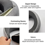 Memory Foam Travel Neck Pillow – U-Shaped & Adjustable