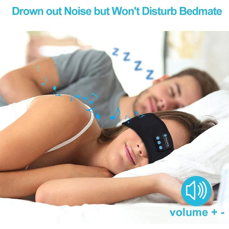 Bluetooth Sleep Headband – Wireless Headphones & Eye Mask