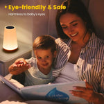 Rechargeable Night Light – 13 Colors, Touch & Remote Control Lamp