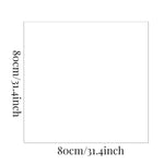 80x80cm Cotton Muslin Baby Swaddle Blanket – Soft & Breathable