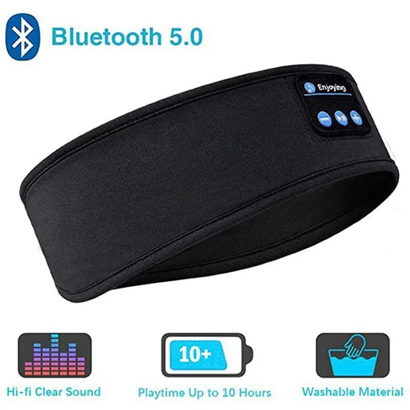 Bluetooth Sleep Headband – Wireless Headphones & Eye Mask