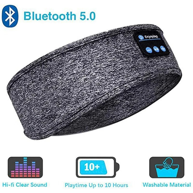 Bluetooth Sleep Headband – Wireless Headphones & Eye Mask