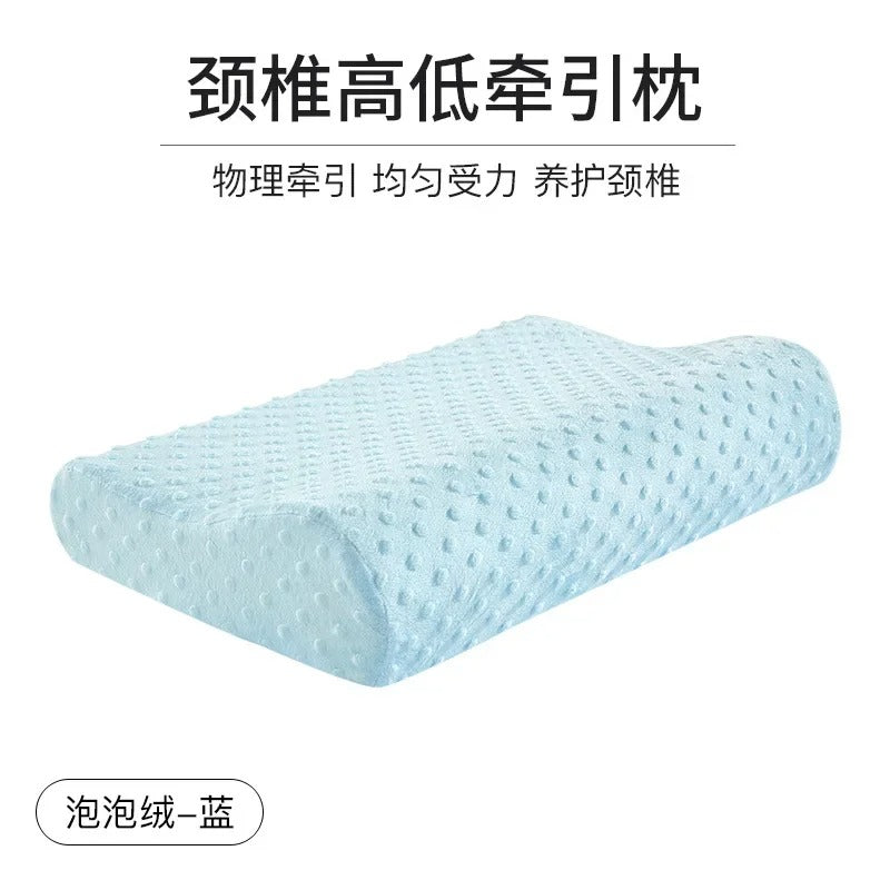 Orthopedic Memory Foam Pillow – Bamboo Fiber Cover for Neck & Shoulder Support